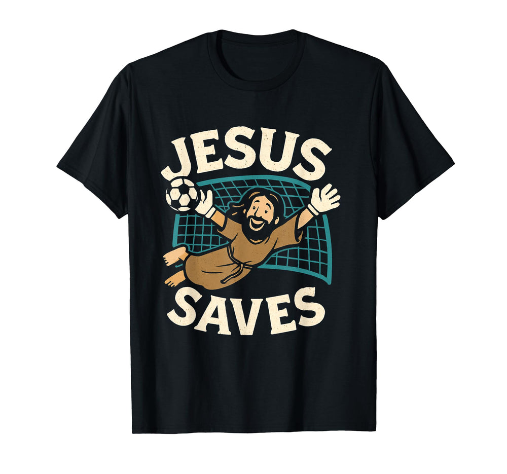 Jesus Saves I Christian Faith I Jesus T-Shirt - Novelty Apparel Men Women