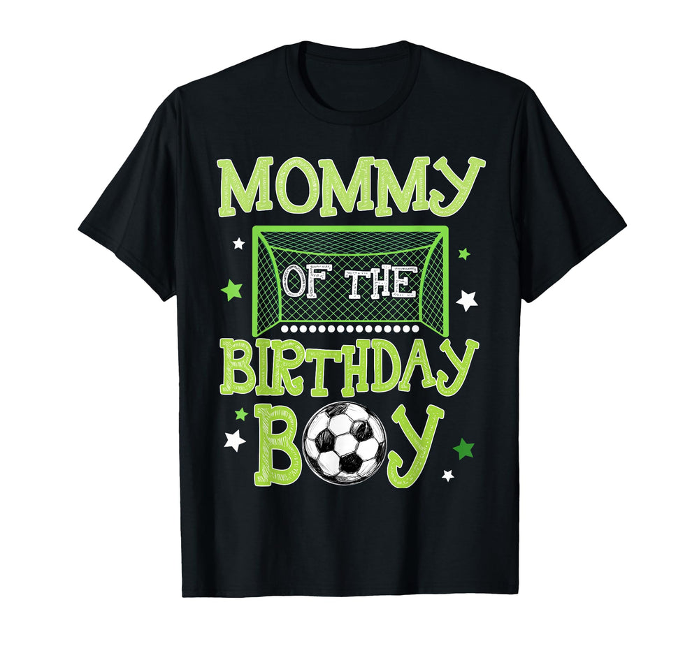 Mommy Birthday Soccer Family Matching T-Shirt - Aesthetic Graphic Men Women