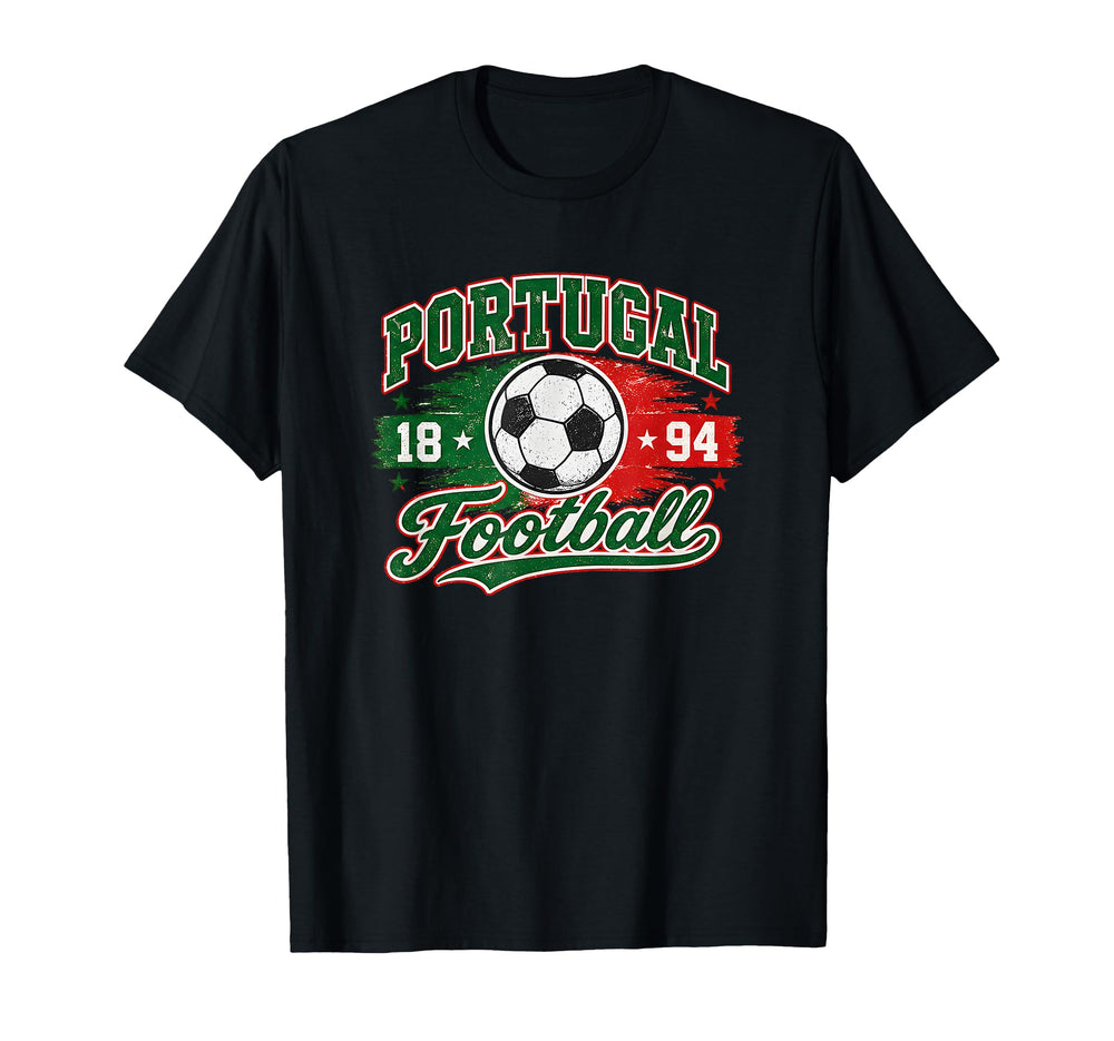 Portugal Football Tradition 1894 Soccer T-Shirt - Minimalist Print Unisex