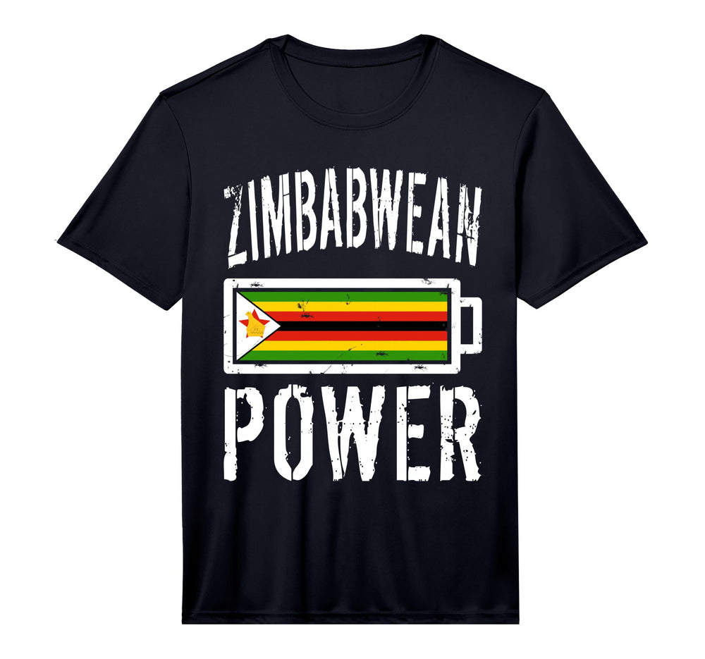 Zimbabwe Flag Zimbabwean Power T-Shirt - Aesthetic Graphic Men Women