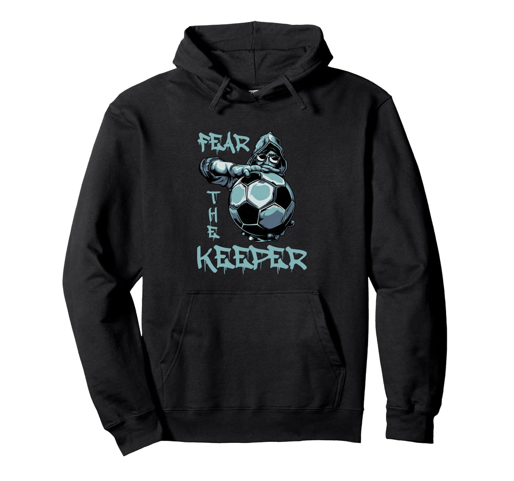 Fear Keeper Football Goalkeeper Hoodie - Trendy Graphic for Adults