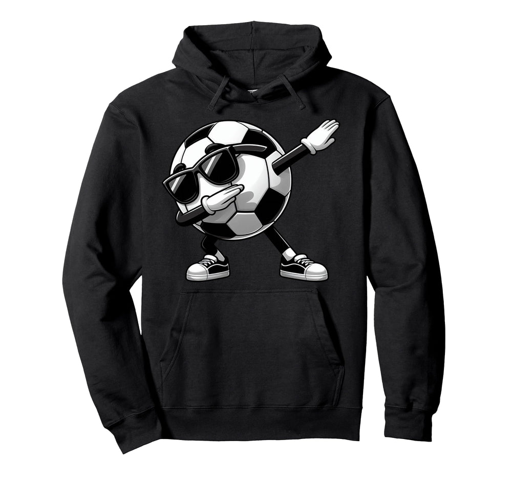 Dabbing Soccer Ball Soccer Sports Player Hoodie - Graphic Print Unisex