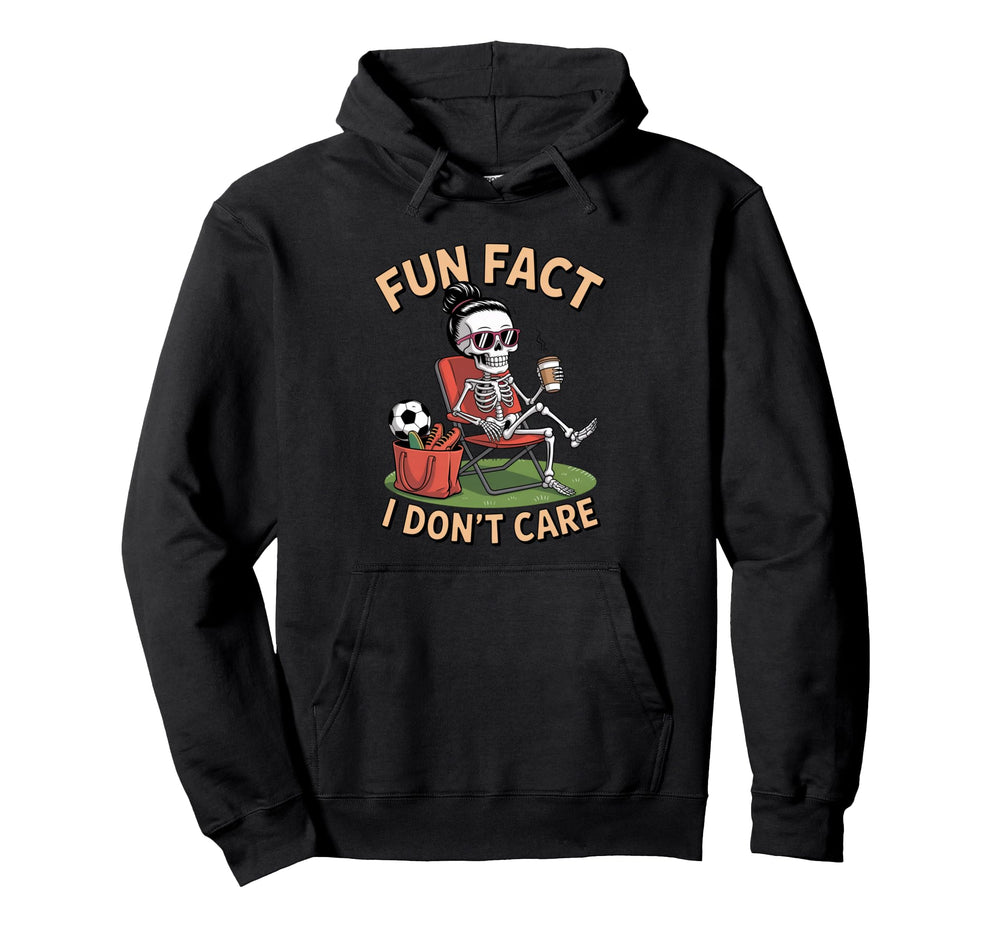 Funny Skeleton Soccer Mom Soccer Hoodie - Casual Everyday Wear Men Women