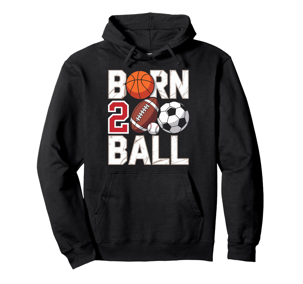 Football Soccer Basketball 2Nd Hoodie - Custom Art Print for Adults