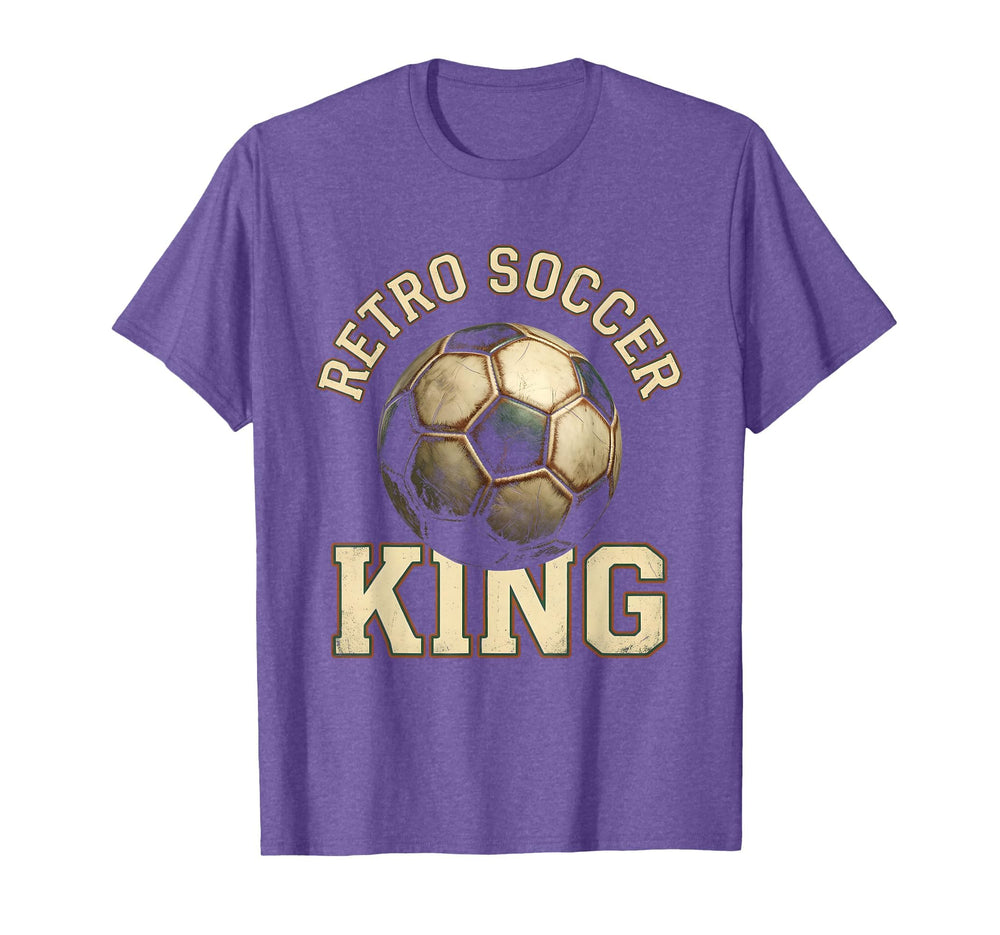 Soccer King Soccer Ball T-Shirt - Streetwear Style Unisex
