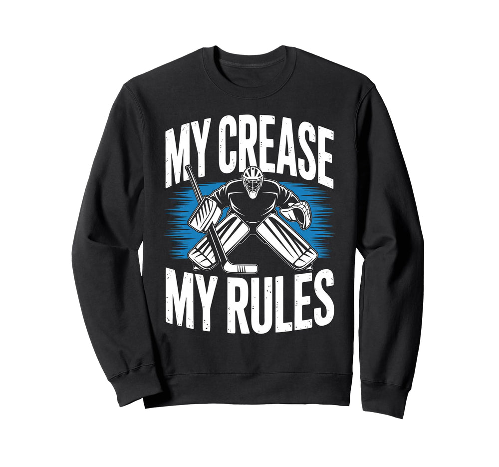 Ice Hockey Goalkeeper Crease Goalie Sweatshirt - Streetwear Style Unisex
