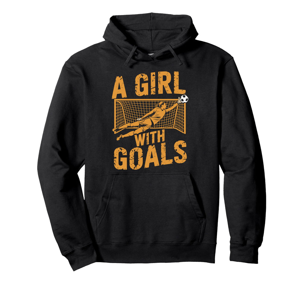 Soccer Lover Coach Goal Keeper Soccer Hoodie - Casual Everyday Wear Unisex