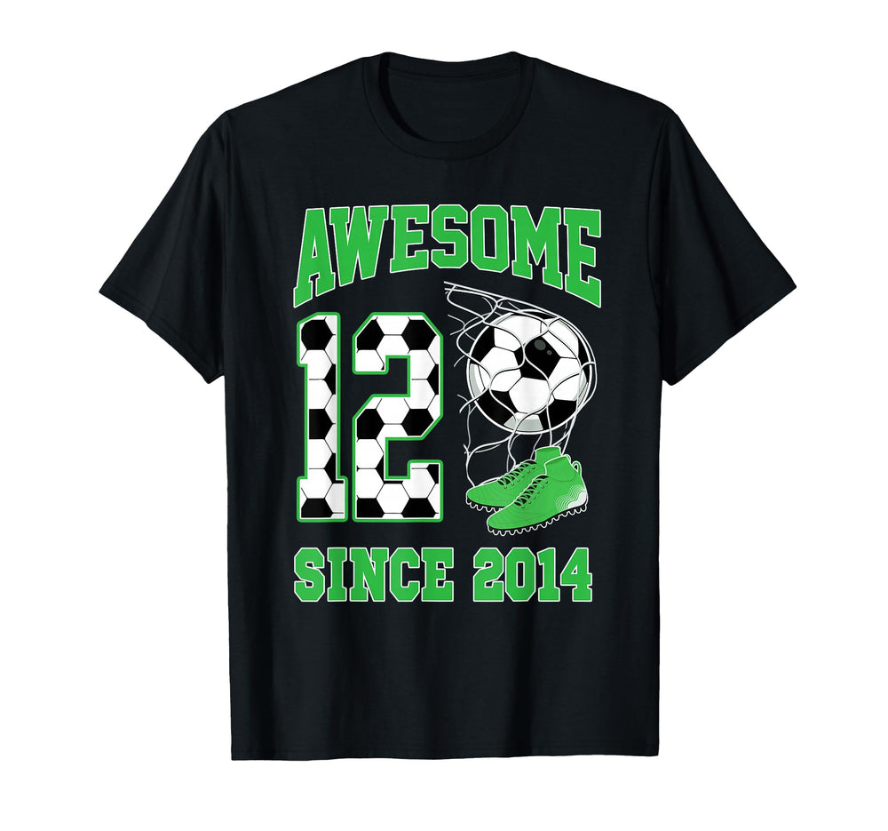 12 Year Old Awesome 12 Since 2014 T-Shirt - Fun Novelty Design for Adults
