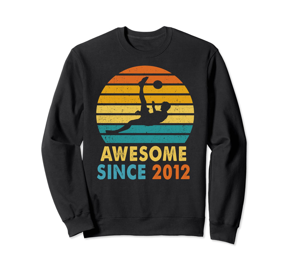 12Th Birthday Soccer Player Sweatshirt - Fun Novelty Design for Adults