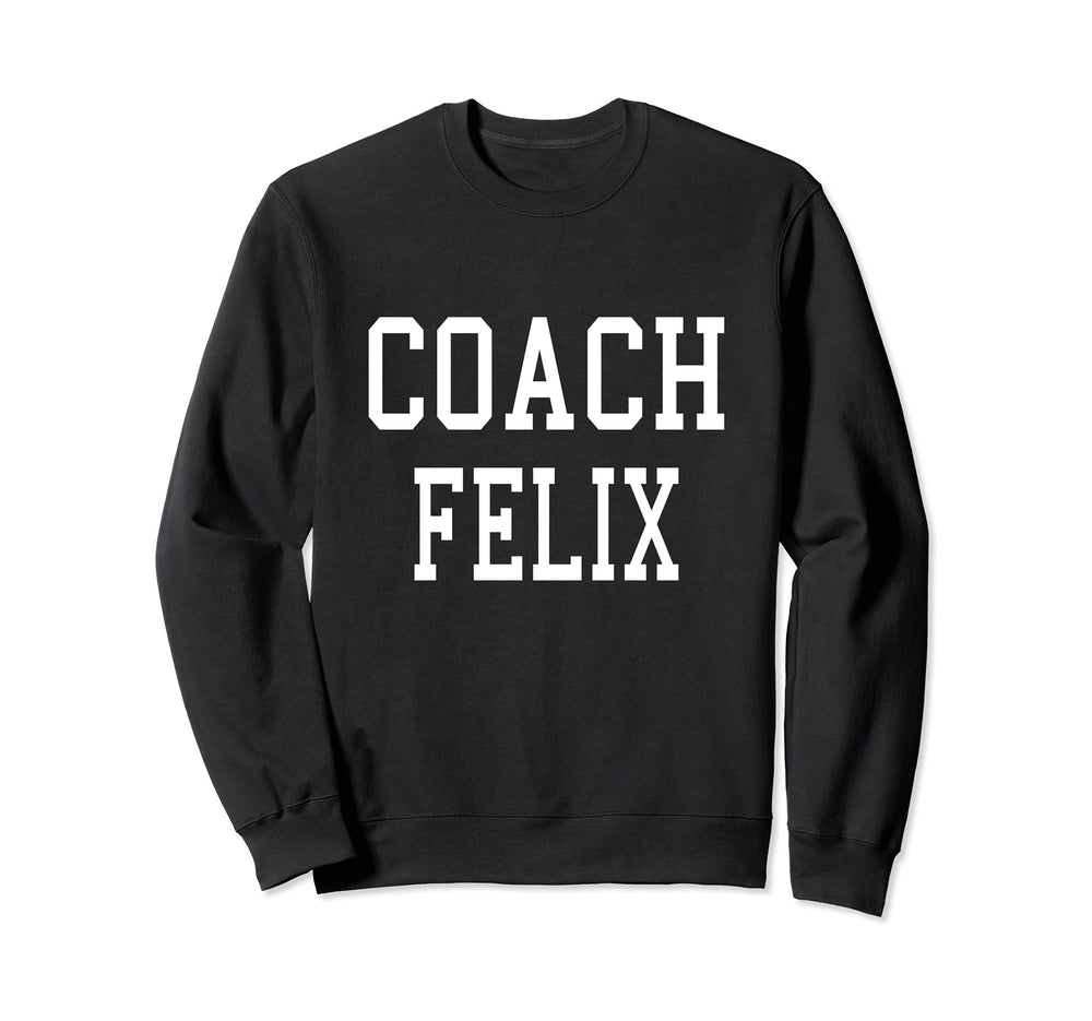 Coach Felix Custom Football Sweatshirt - Custom Art Print for Adults