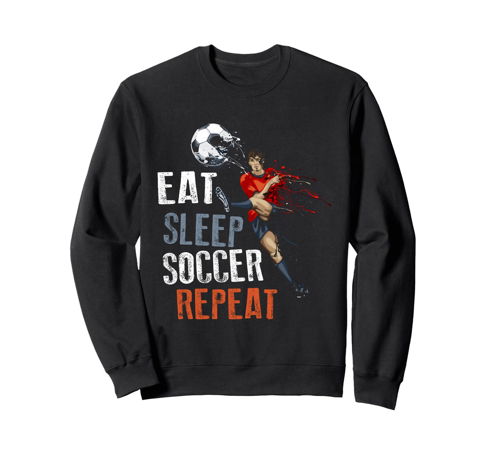 Soccer Player Legend Futbol Athlete Sweatshirt - Unique Graphic Men Women