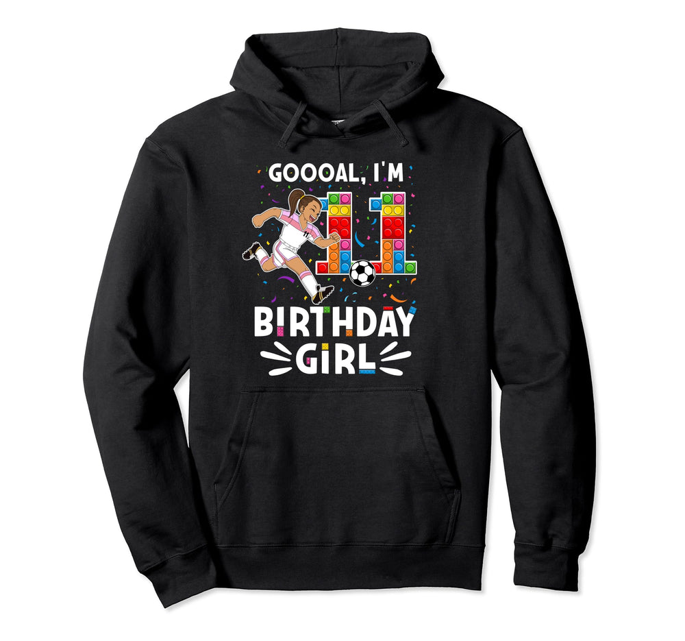 Goooal Im 11 I Building Blocks I Hoodie - Fun Novelty Design Men Women
