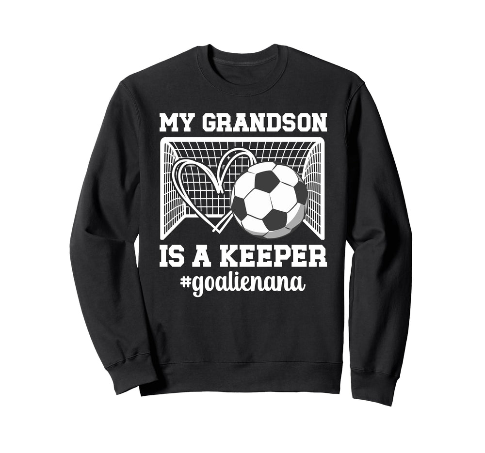 Proud Soccer Goalie Nana Soccer Sweatshirt - Custom Art Print Unisex