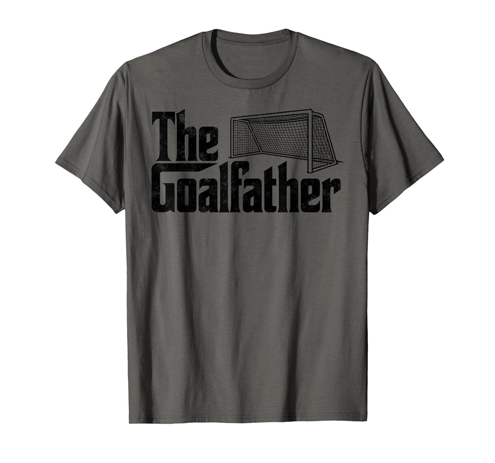 Goalfather Soccer Goalie Goalkeeper T-Shirt - Custom Art Print for Adults