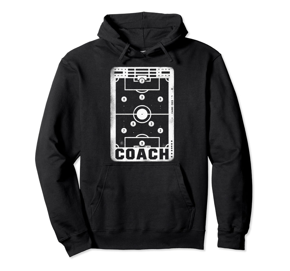 Soccer Coach Training Coaching Football Hoodie - Trendy Graphic Men Women