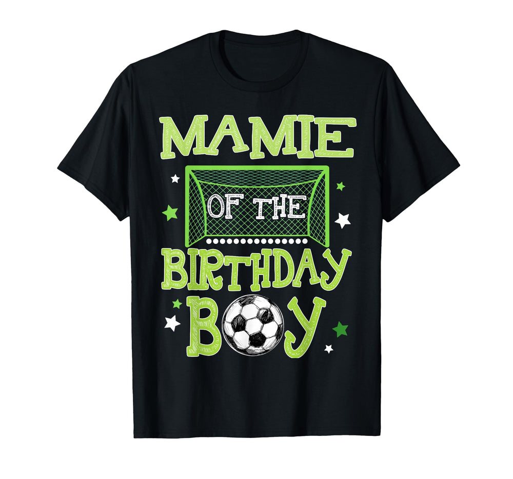 Mamie Birthday Soccer Family Matching T-Shirt - Graphic Print Men Women