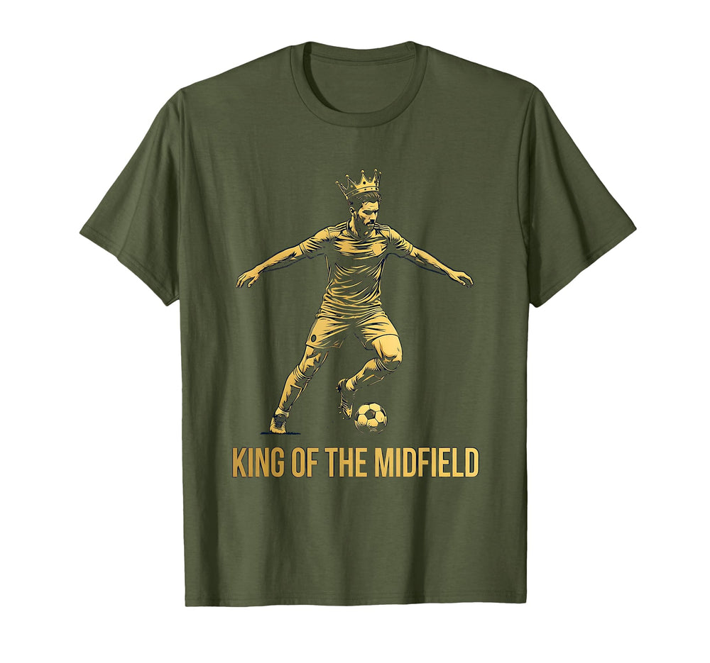King Midfield Soccer T-Shirt - Streetwear Style for Adults