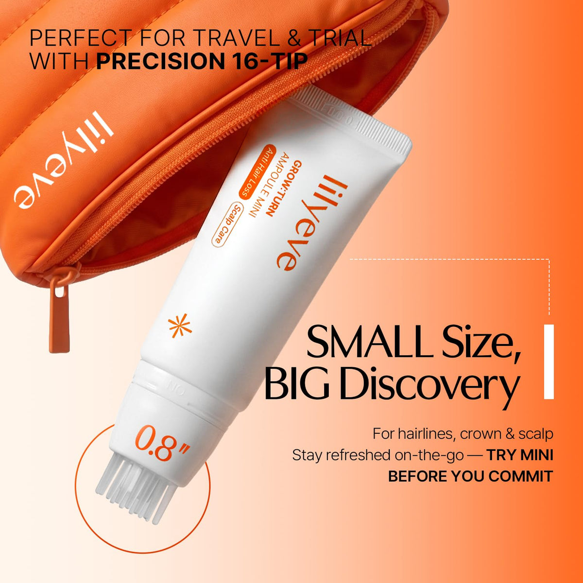 Lilyeve Grow Turn Exosome Brush Ampoule - Snipetell