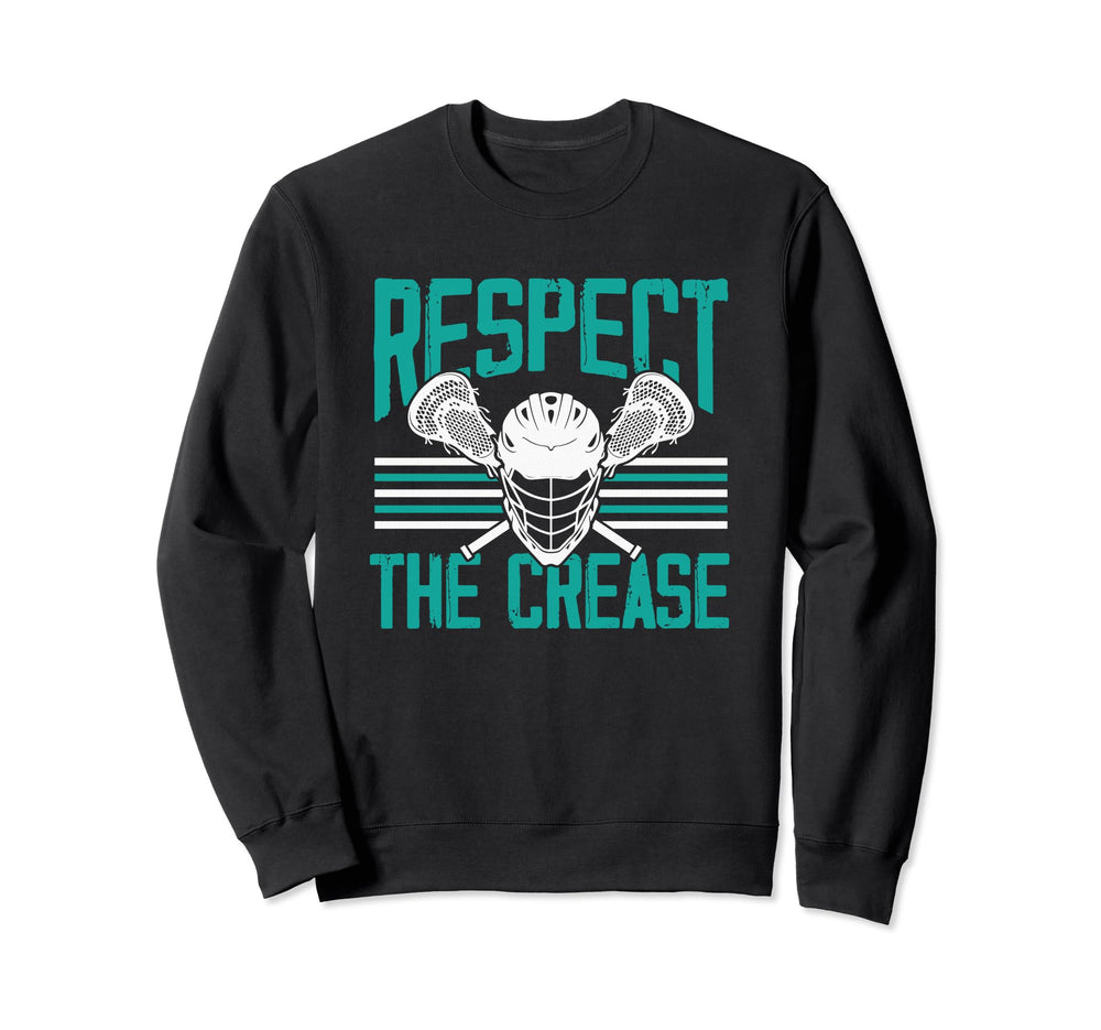 Lacrosse Goalkeeper Lax Goalie Sweatshirt - Graphic Print for Adults