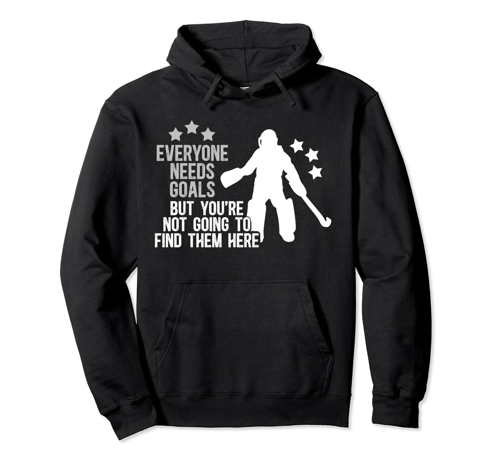 Field Hockey Keeper Funny Field Hockey Hoodie - Trendy Graphic for Adults