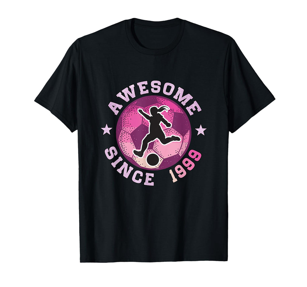 26Th Birthday Soccer Player Awesome T-Shirt - Unique Graphic for Adults