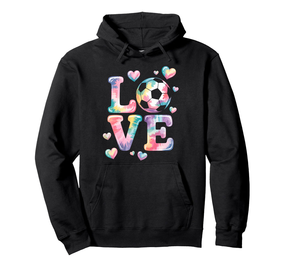 I Love Soccer Goalie Player Fan Game Hoodie - Custom Art Print Men Women