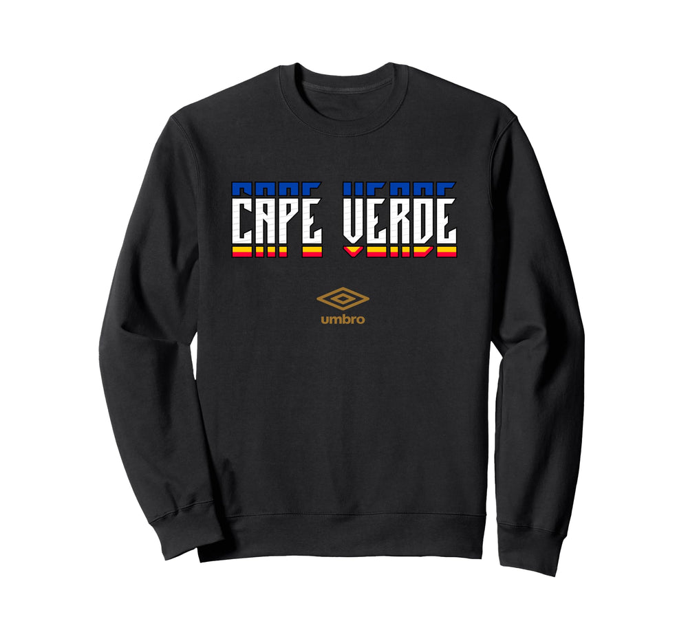 Umbro International Soccer Cape Verde Sweatshirt - Minimalist Print Unisex