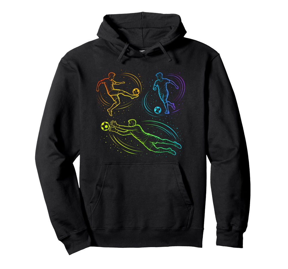 Soccer Goalie Player Sports Hoodie - Minimalist Print Unisex