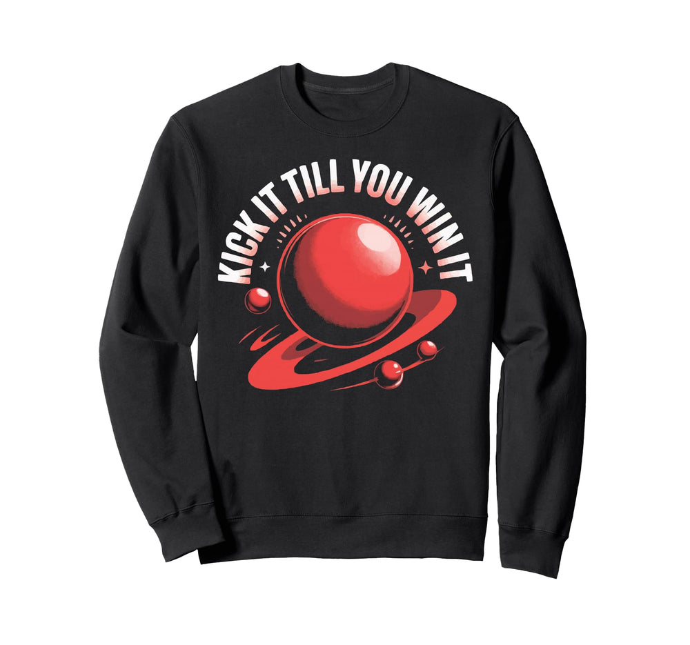 Love Kickball Player Soccer Baseball Sweatshirt - Unique Graphic Unisex