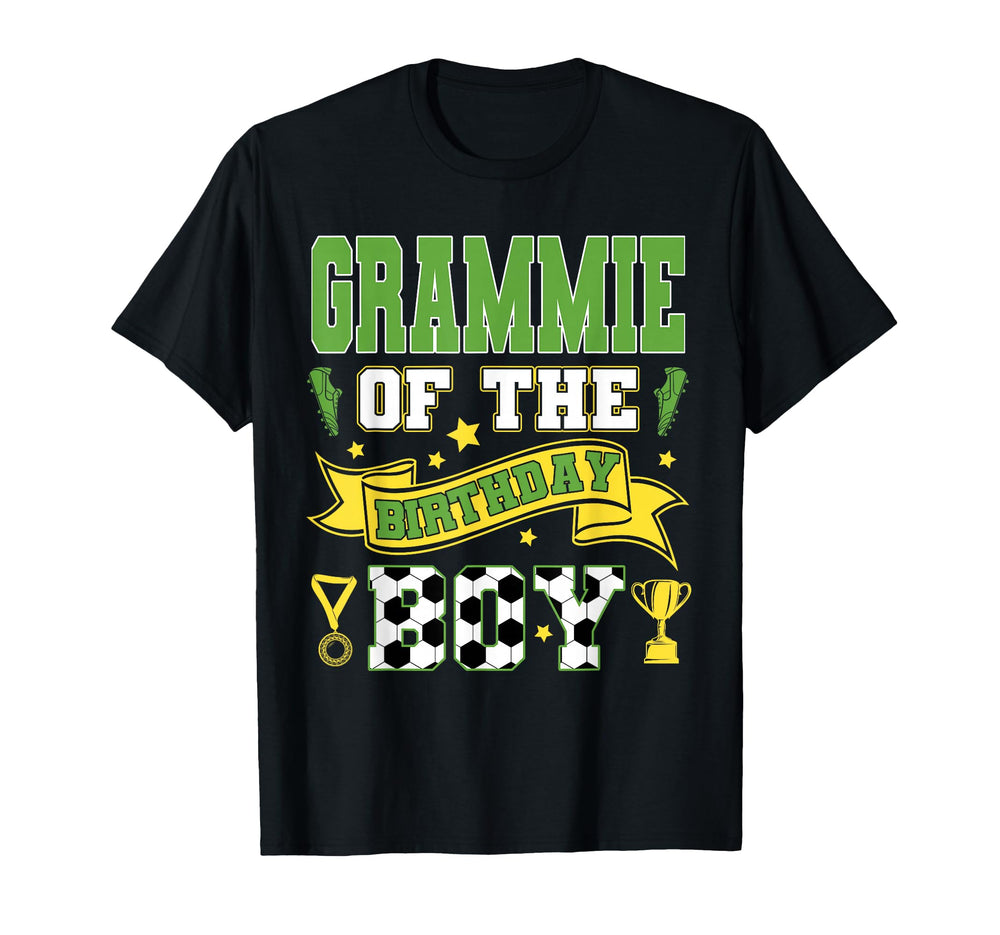 Grammie Birthday Soccer Player Birthday T-Shirt - Trendy Graphic for Adults