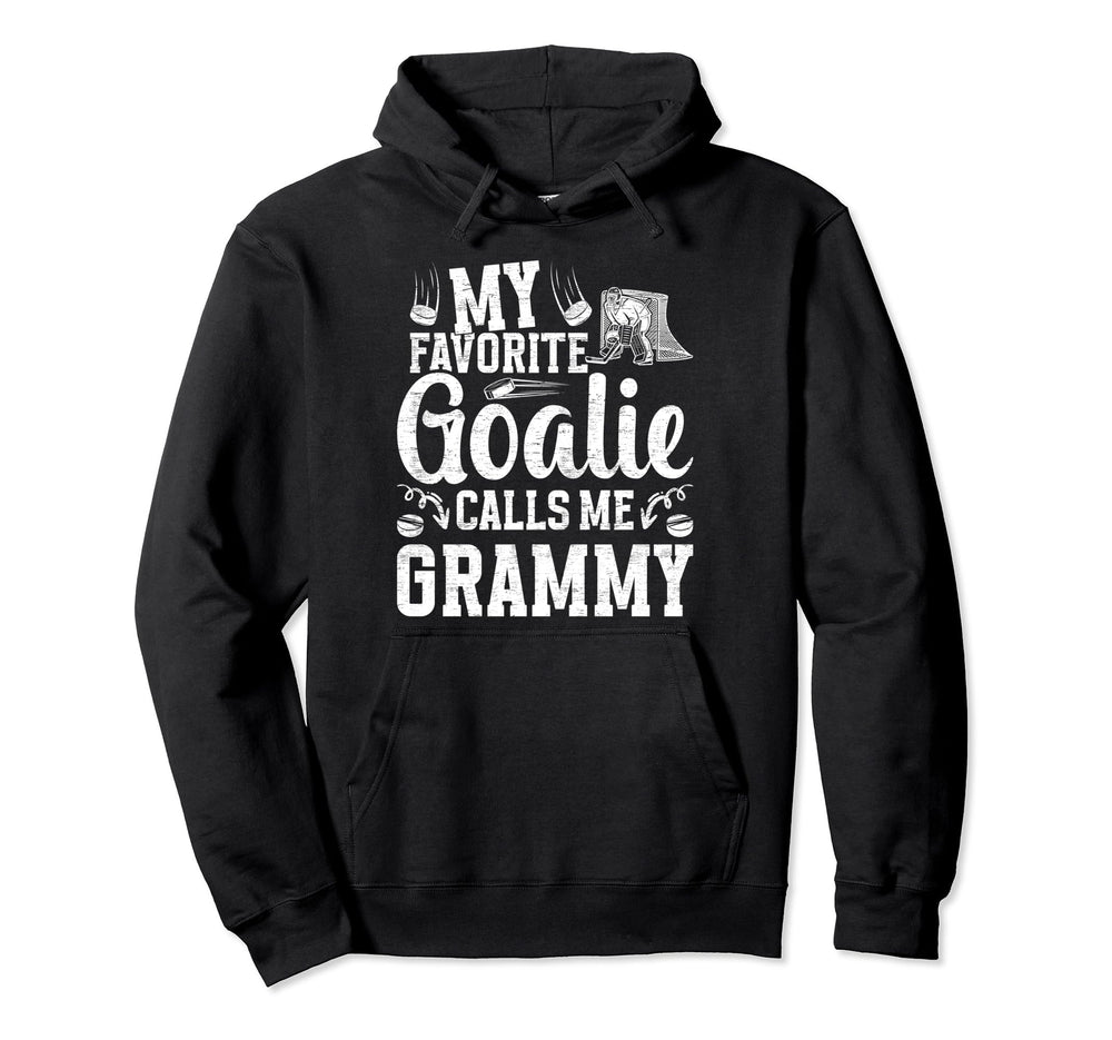 Favorite Ice Hockey Goalie Grammy Ice Hoodie - Streetwear Style Unisex