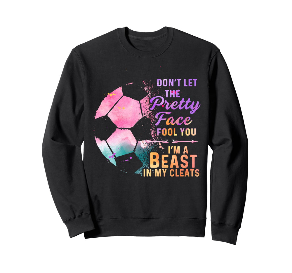 Soccer Player Goalkeeper Kick Sister Sweatshirt - Graphic Print Men Women