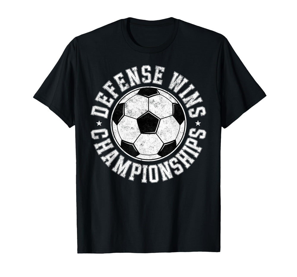 Soccer Defence Player Wins T-Shirt - Streetwear Style Men Women
