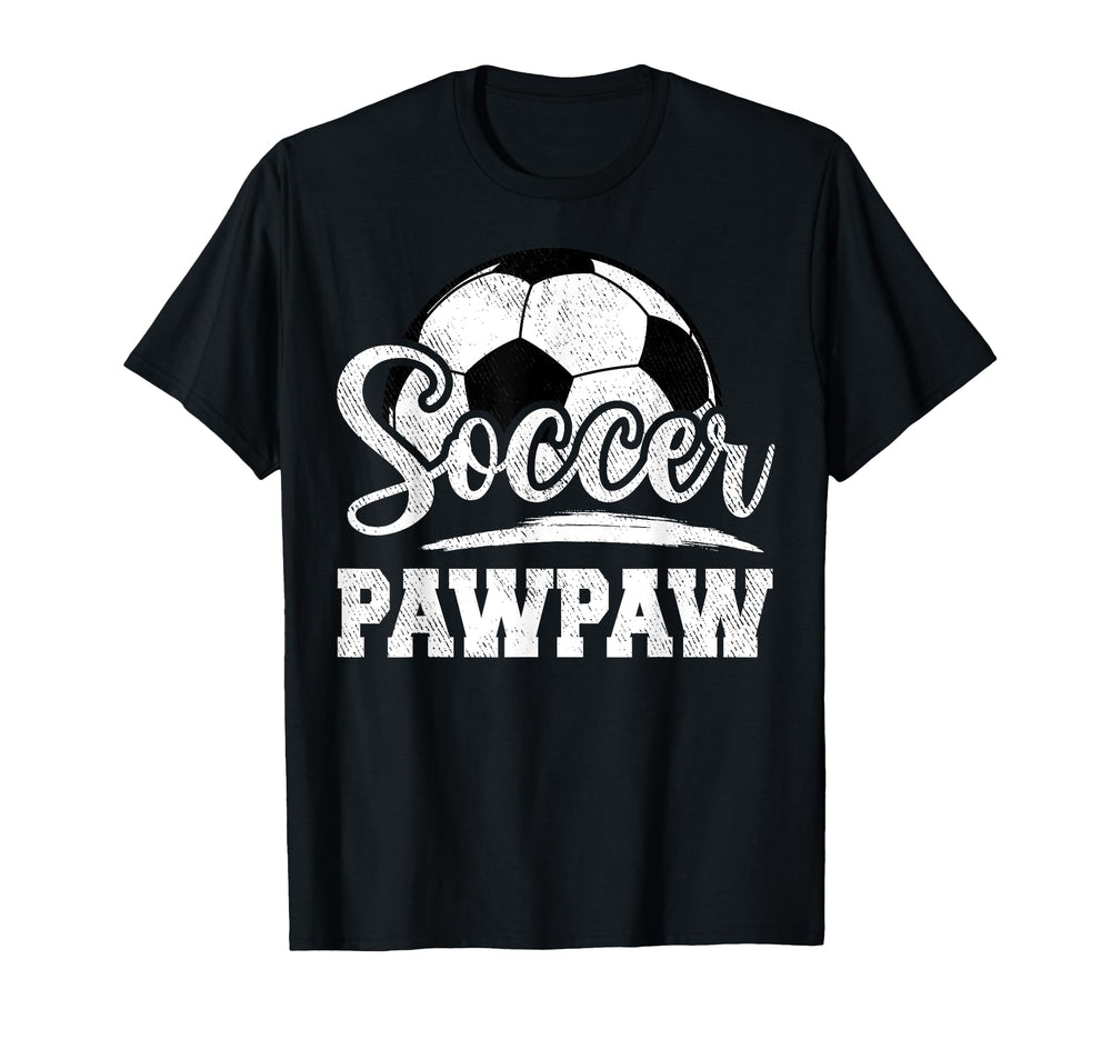 Soccer Pawpaw Soccer Player Game T-Shirt - Fun Novelty Design for Adults