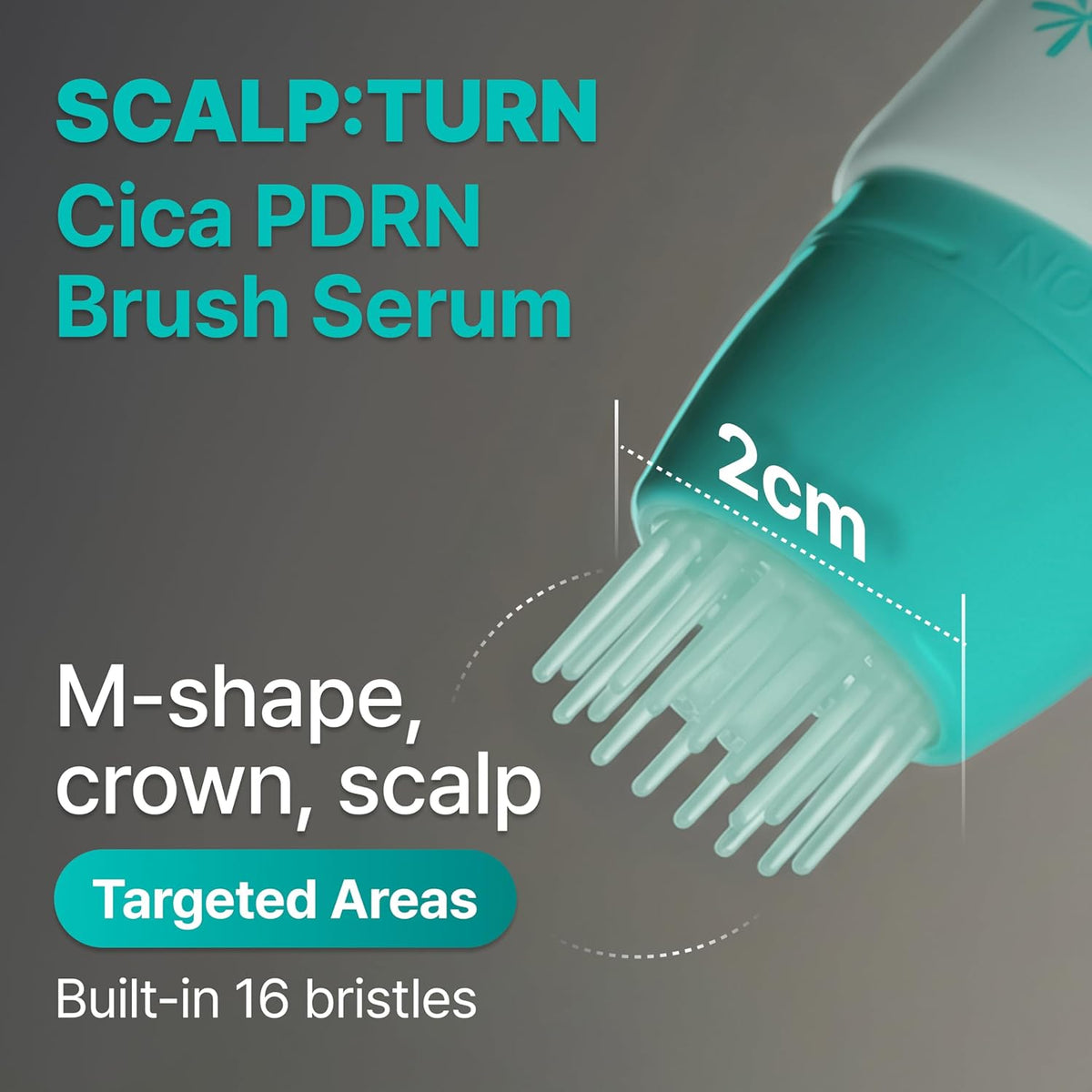 Lilyeve Scalp:Turn CICA PDRN Brush Ampoule - Snipetell