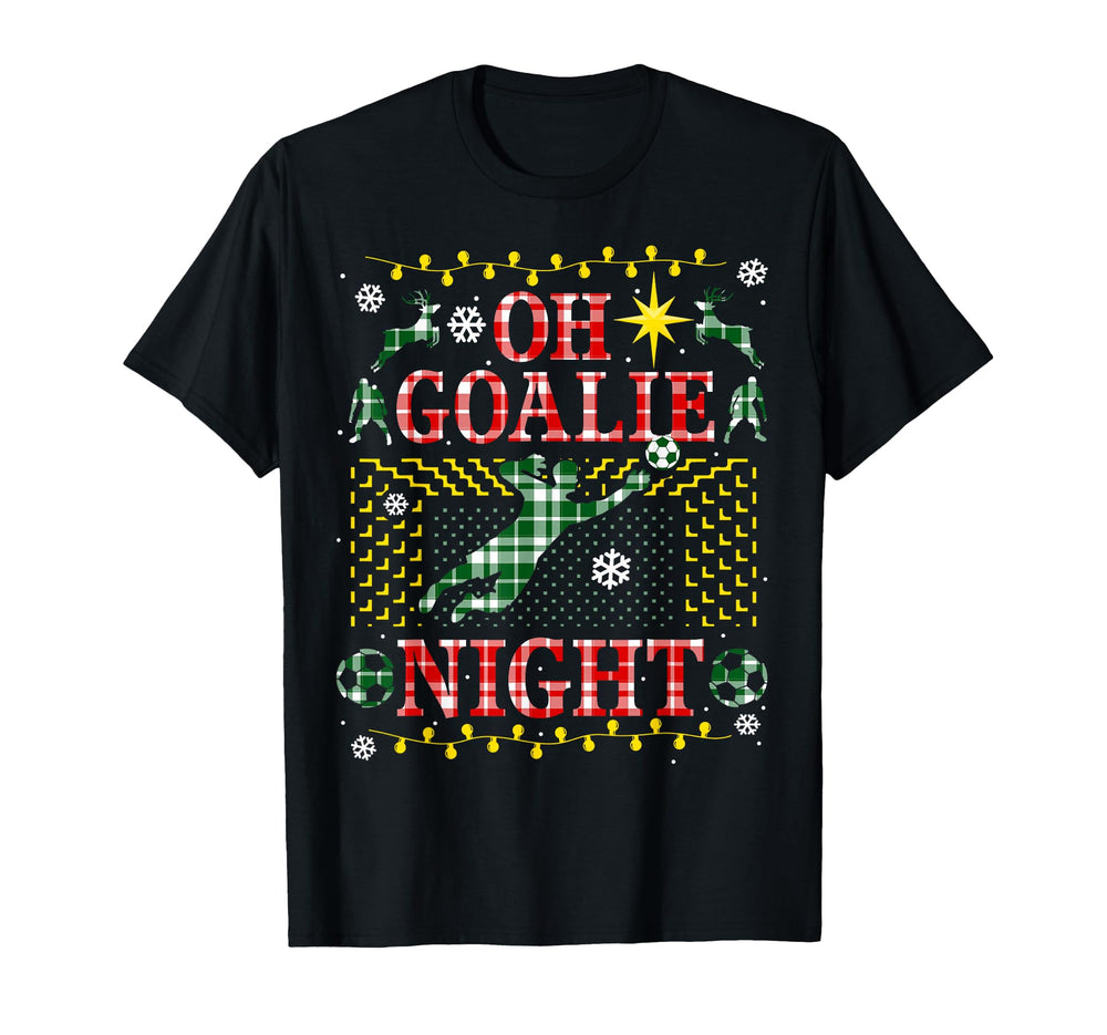 Funny Soccer Goalie Ugly Party Goal T-Shirt - Casual Everyday Wear Unisex
