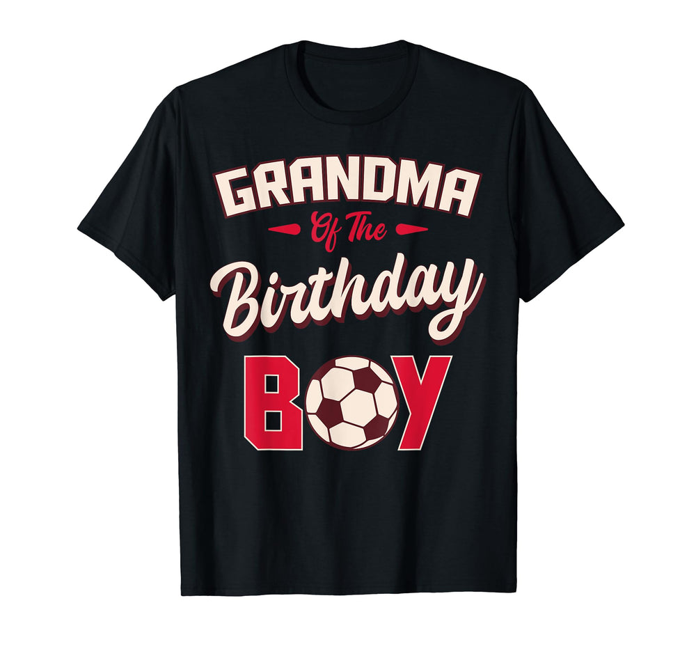 Grandma Birthday Soccer Player Bday T-Shirt - Trendy Graphic for Adults