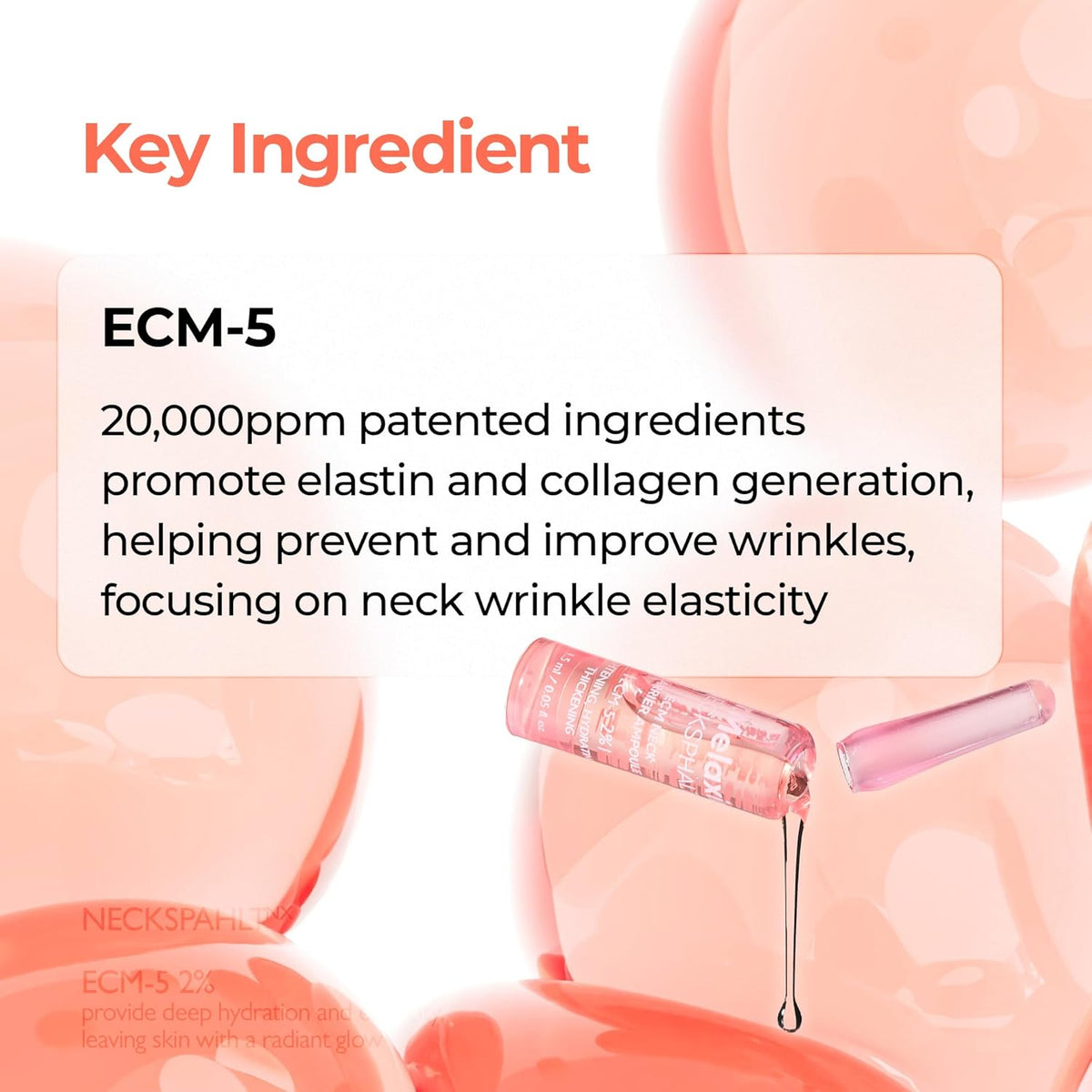Dr. Melaxin Necksphalt ECM Neck Barrier Ampoule - Snipetell