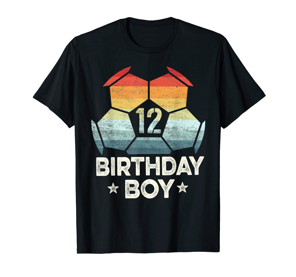 12 Year Old Soccer Player Gifts 12Th T-Shirt - Trendy Graphic Unisex