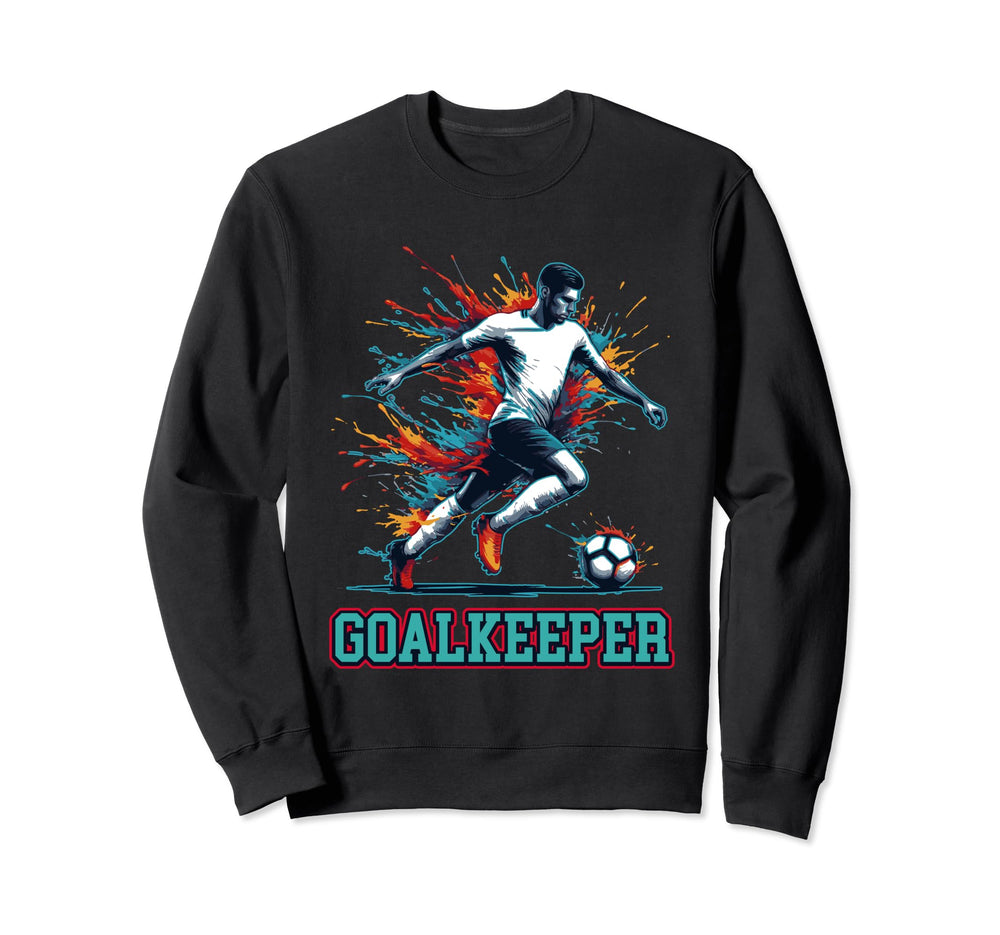 Soccer Goalkeeper Fullback Sweatshirt - Aesthetic Graphic for Adults
