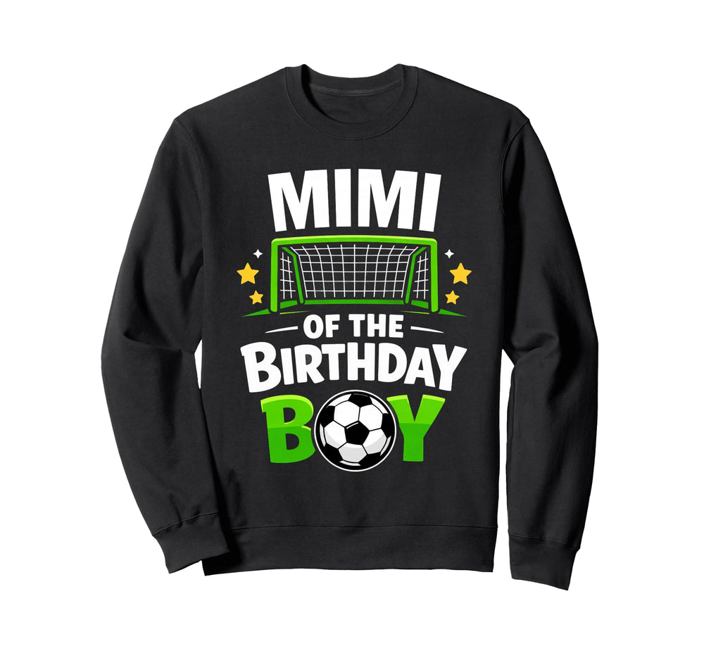 Mimi Birthday Soccer Ball Sweatshirt - Graphic Print for Adults