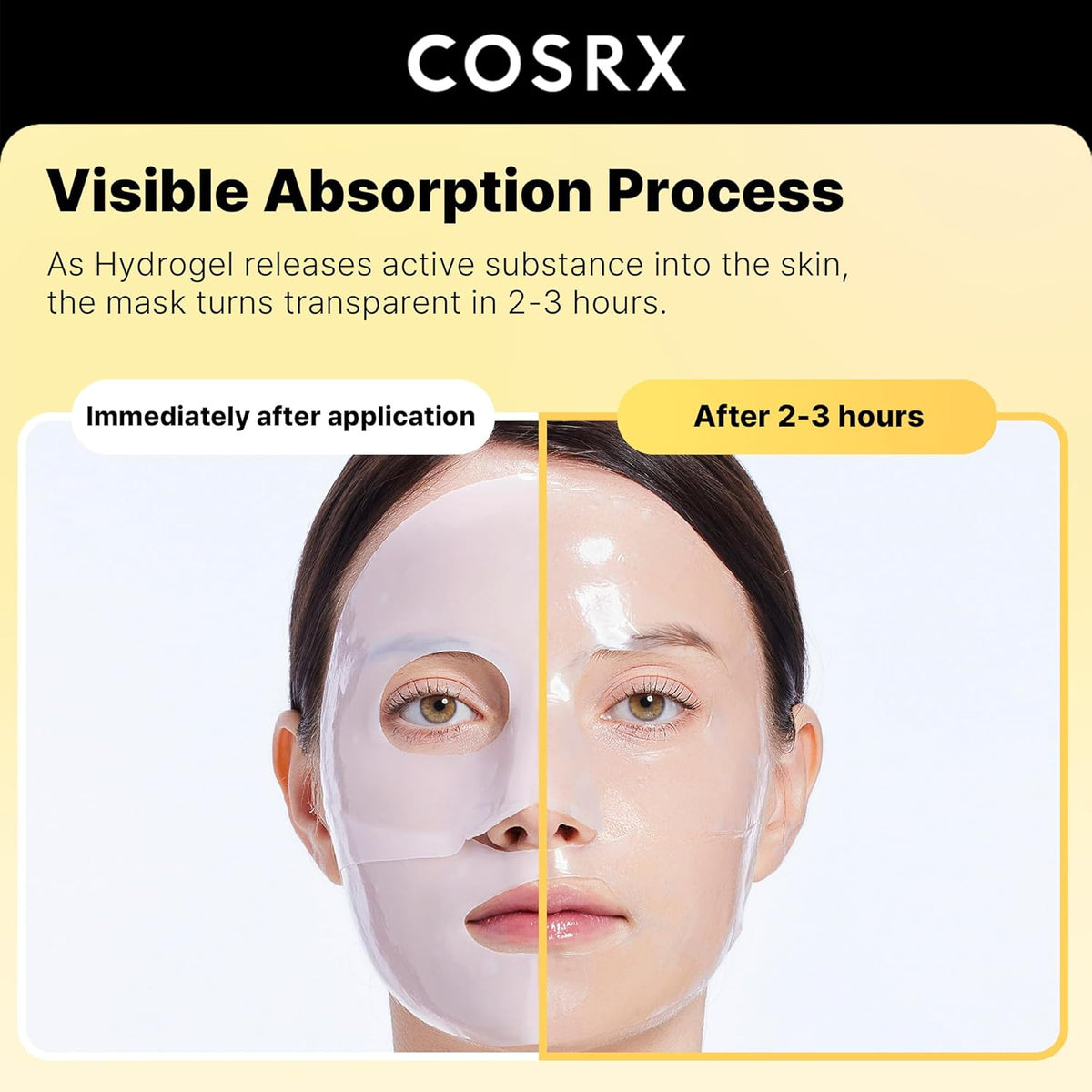 Cosrx Advanced Snail Mucin Glass Glow Hydrogel Mask - Snipetell