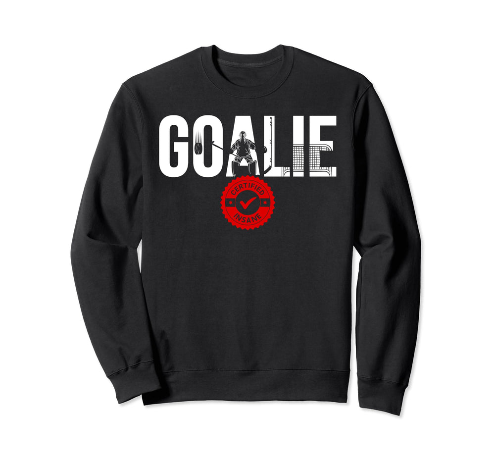 Ice Hockey Goalie Ice Hockey Sweatshirt - Streetwear Style Unisex