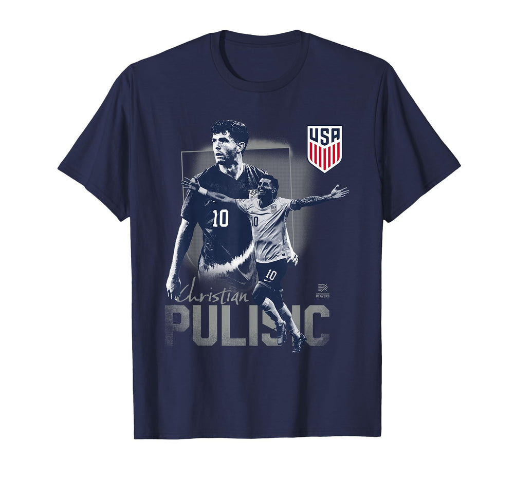 Officially Licensed Usa Soccer Usmnt T-Shirt - Streetwear Style for Adults