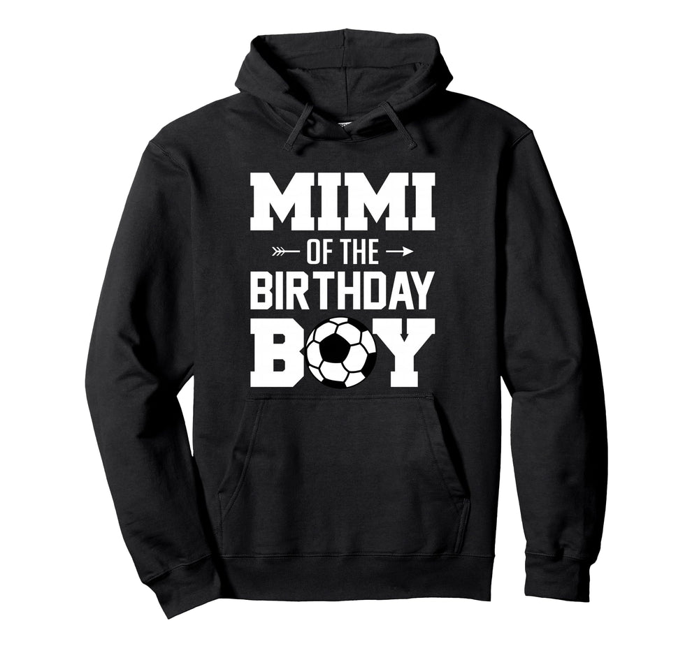 Mimi Birthday Funny Soccer Family Matching Hoodie - Unique Graphic Unisex