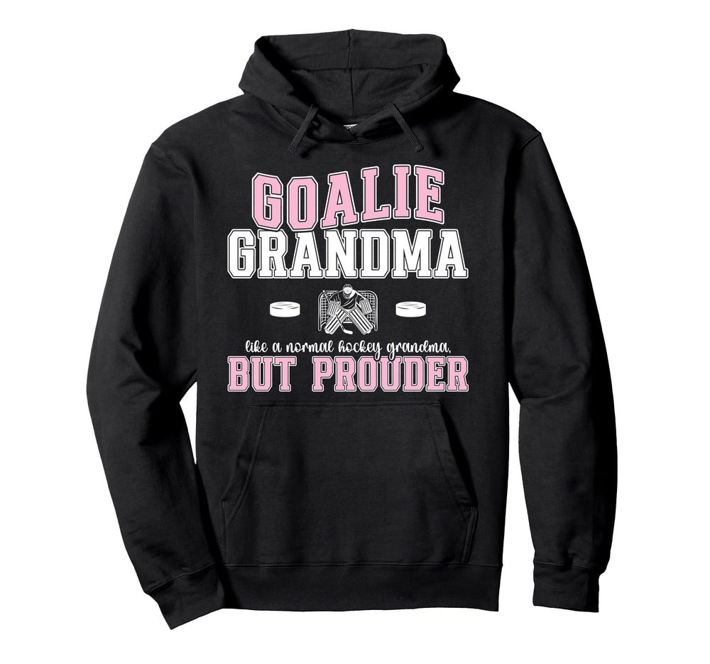 Hockey Goalie Grandma Hockey Keeper Hoodie - Trendy Graphic for Adults