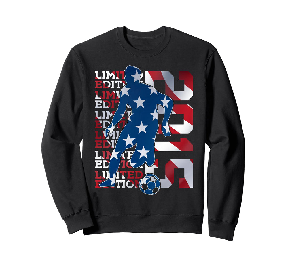2015 11 Years Soccer 11Th Birthday Sweatshirt - Fun Novelty Design Unisex