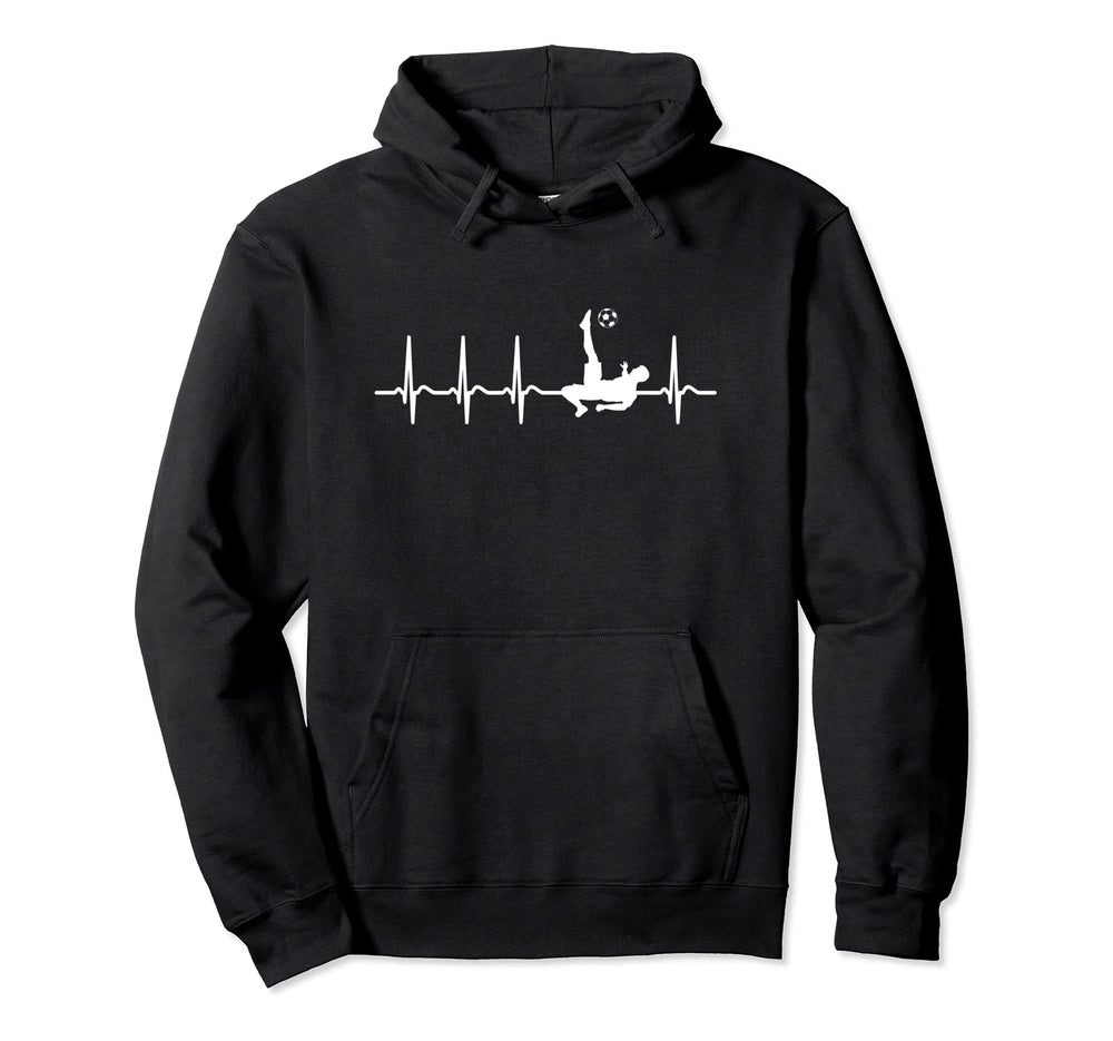 Soccer Heart Player Goalkeeper Hoodie - Streetwear Style Unisex