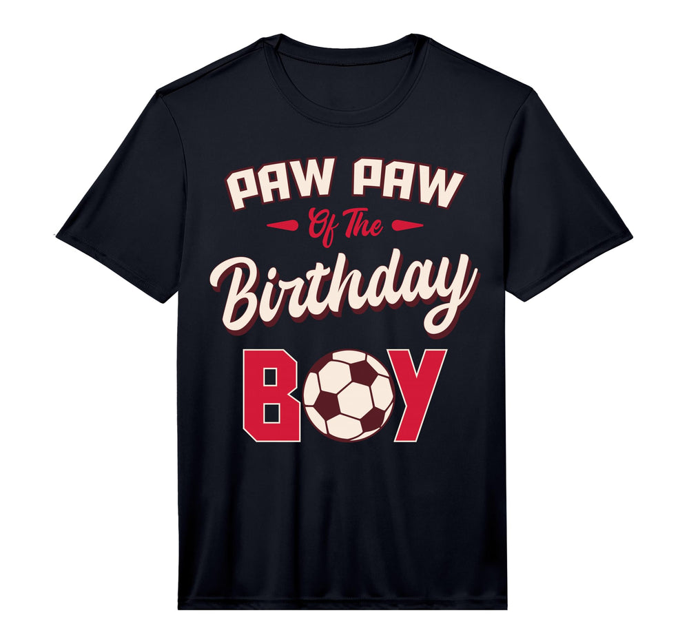 Paw Paw Birthday Soccer Player Bday T-Shirt - Novelty Apparel for Adults