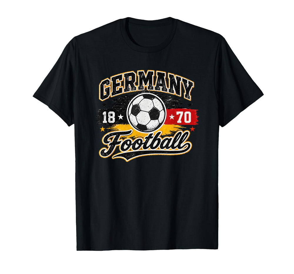 Germany Football Tradition 1870 T-Shirt - Streetwear Style Men Women